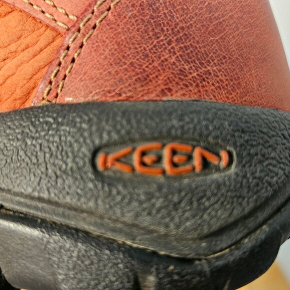 KEEN Presidio Red Leather Hiking Sneaker - Picture 4 of 6